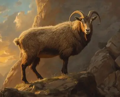 Fresh Australian halal goat meat without skin ready for cooking